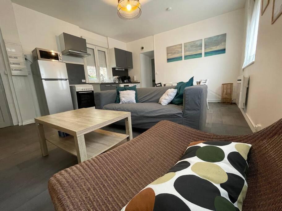 Appartement 2 Chambres A 3 Min A Pied De La Plage Saint-Valery-en-Caux Kültér fotó